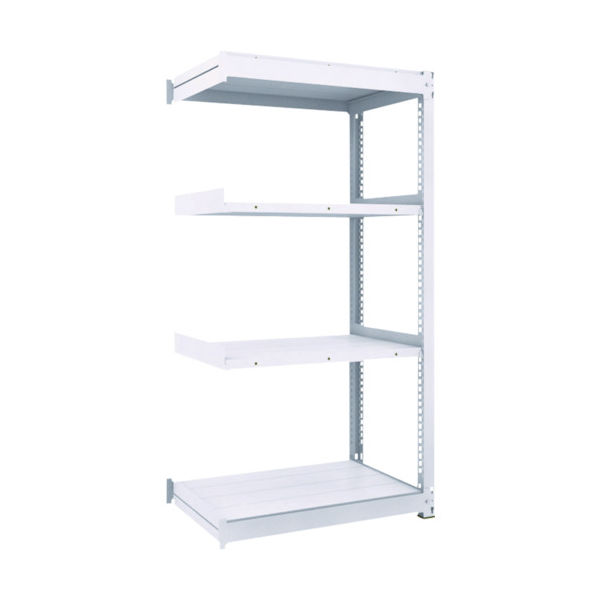 トラスコ中山 TRUSCO TUG型中量棚300kg 連結 1200X776XH1800 4段 TUG300-64J-4B 1台(1個)（直送品）