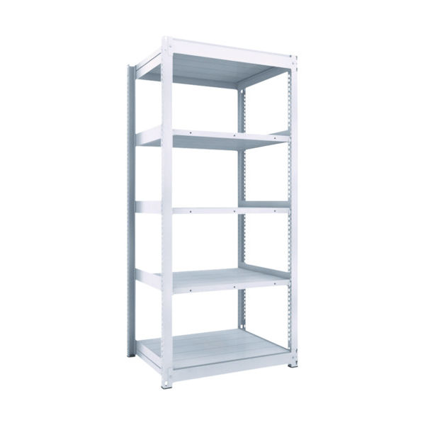 トラスコ中山 TRUSCO TUG型中量棚300kg 単体 1855X476XH2100 5段 TUG300-76S-5 1台(1個)（直送品）