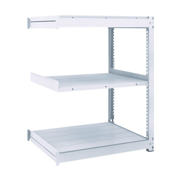 トラスコ中山 TRUSCO TUG型中量棚450kg 連結 1500X626XH1200 3段 TUG450-45L-3B 1台(1個)（直送品）