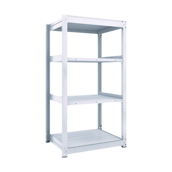 トラスコ中山 TRUSCO TUG型中量棚600kg 単体型 955X776XH1800 4段 TUG600-63J-4 1台(1個)（直送品）