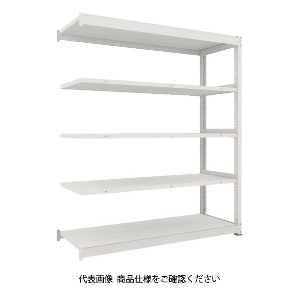 TRUSCO TUG型中量ボルトレス棚 600kg 連結型 1500×776×H2100 5段 TUG600-75J-5B 1台(1個)（直送品）