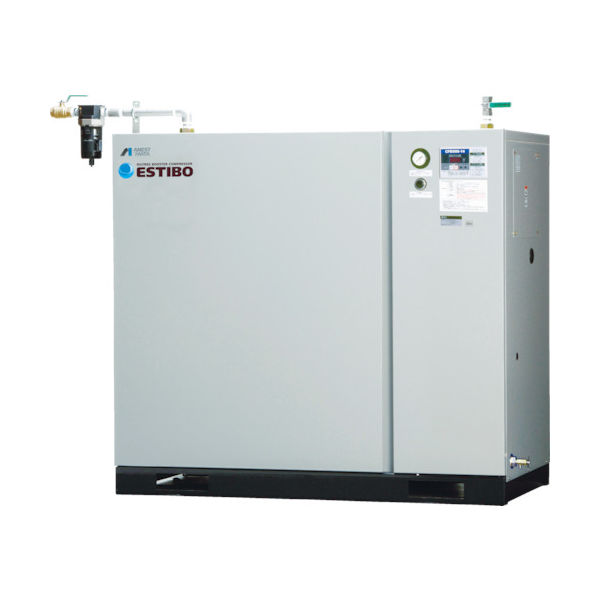 アネスト岩田 ブースターコンプレッサ(オイルフリー) 5.5KW 50Hz CFBS55BF-14M5 1台 769-4903（直送品）