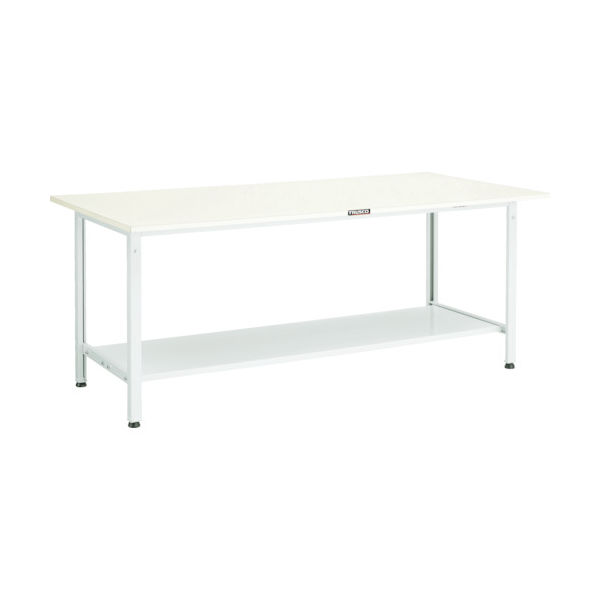 TRUSCO 軽荷重作業台(300kg)AE型 1800X750XH740 下棚2枚付 ダークグレー色 RAE-1800LT2 DG 1台（直送品）