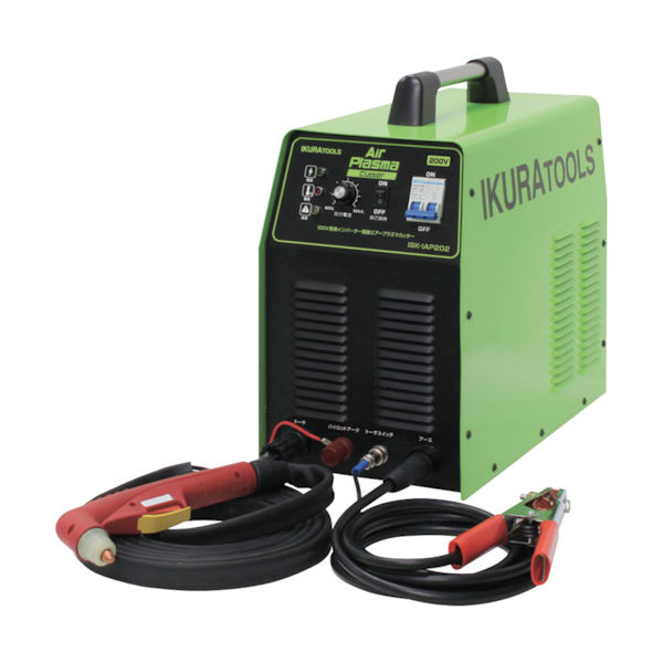育良精機 育良 エアープラズマカッター 200V(40054) ISK-IAP202 1台 772-6694（直送品）