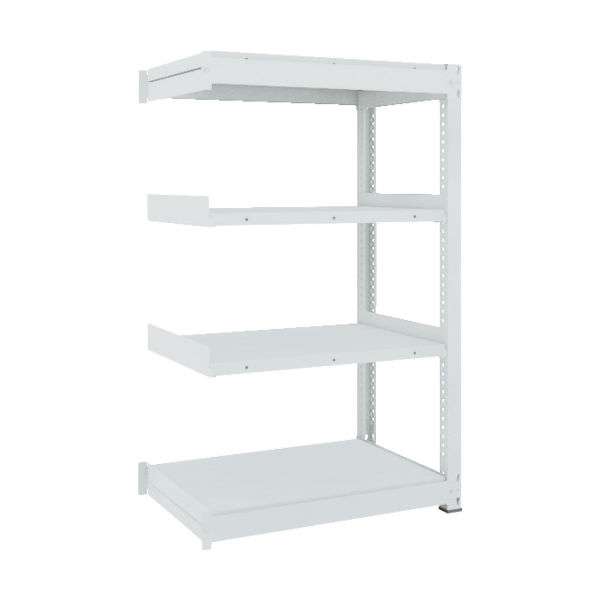 トラスコ中山 TRUSCO TUG型中量棚450kg 連結 1800X926XH1500 4段 TUG450-56Z-4B 1台(1個)（直送品）