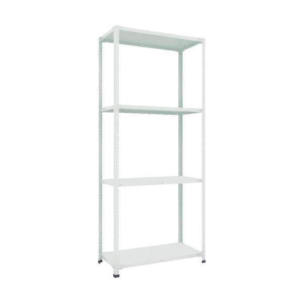 トラスコ中山 TRUSCO 軽量150型中棚ボルトレス棚 W1500XD600XH2100 4段 TLA75L-14 1台(1個)（直送品）