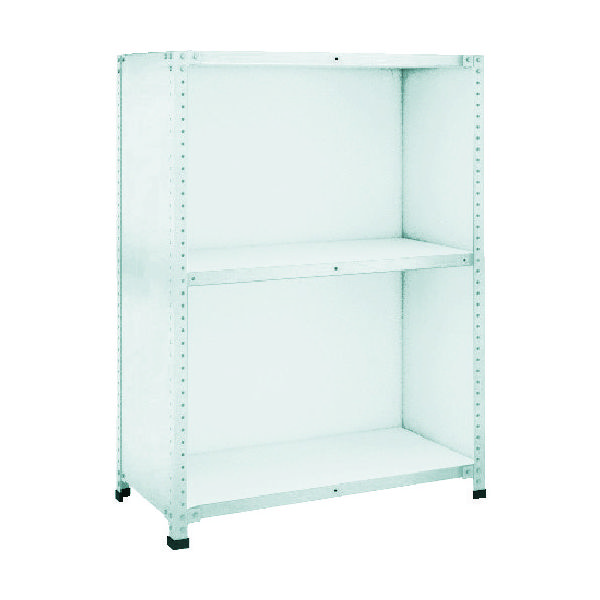 トラスコ中山 TRUSCO 軽量150型背側板付棚 W900XD450XH1200 3段 TLA43S-23 1台(1個) 783-1307（直送品）