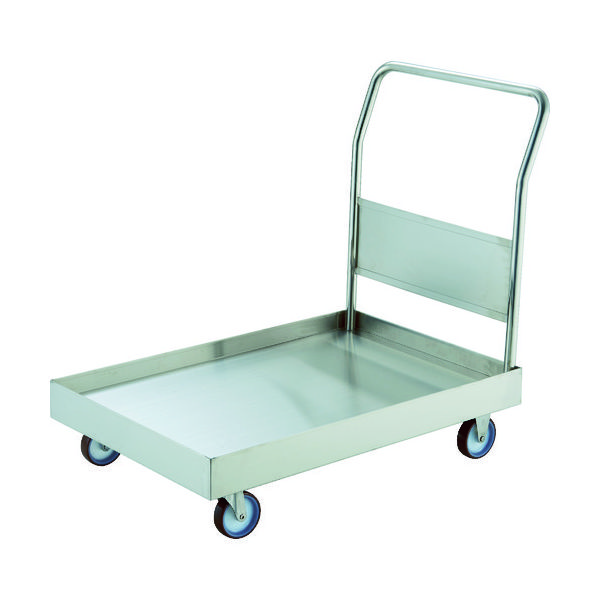 トラスコ中山 TRUSCO ステンレス台車 オールSUS304 皿型台車 800X450 NU車輪 SSAR-3NU 1台 818-9460（直送品）