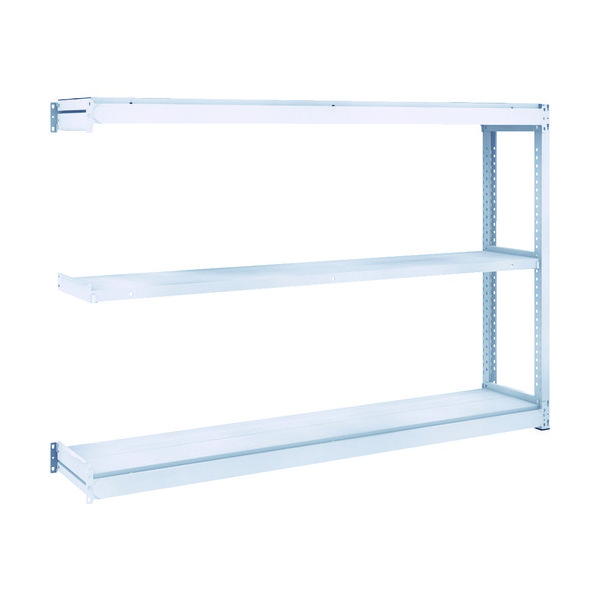 トラスコ中山 TRUSCO TUG型軽中量棚200kg連結 1840X324XH1200 3段 TUG200-46K-3B 1台(1個)（直送品）