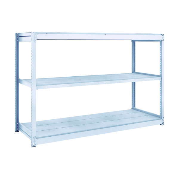 トラスコ中山 TRUSCO TUG型軽中量棚200kg単体 1840X624XH1200 3段 TUG200-46L-3 1台(1個)（直送品）