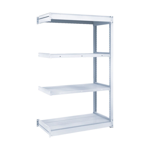 トラスコ中山 TRUSCO TUG型軽中量棚200kg連結 940X474XH1500 4段 TUG200-53S-4B 1台(1個)（直送品）