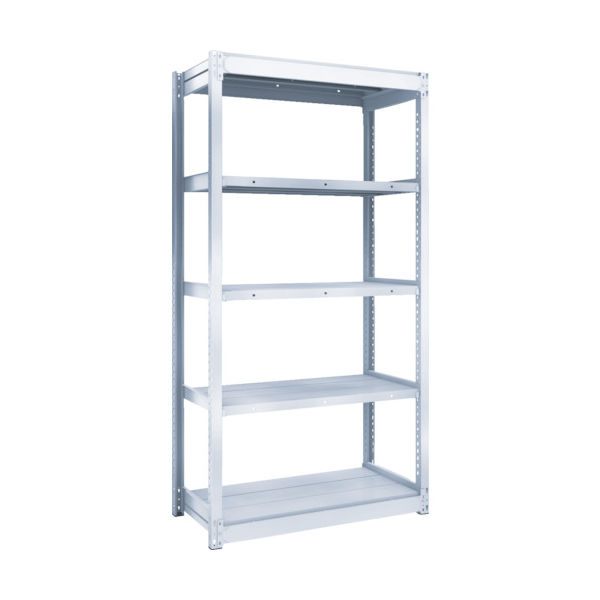 TRUSCO TUG型軽中量ボルトレス棚 200kg 単体型 940×474×H1800 5段 TUG200-63S-5 1台(1個)（直送品）