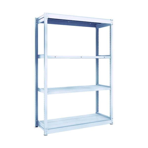 トラスコ中山 TRUSCO TUG型軽中量棚200kg単体 1240X474XH1800 4段 TUG200-64S-4 1台(1個)（直送品）