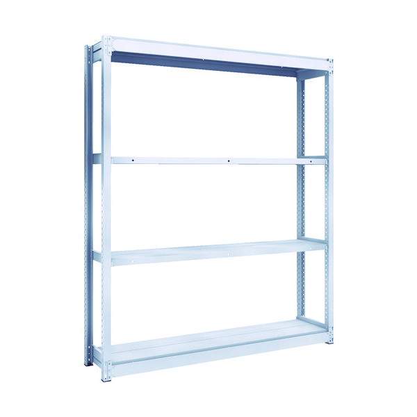 トラスコ中山 TRUSCO TUG型軽中量棚200kg単体 1540X324XH1800 4段 TUG200-65K-4 1台(1個)（直送品）