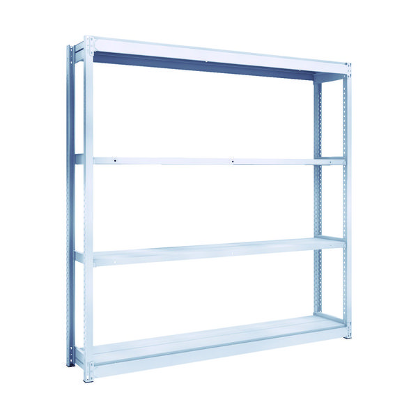 トラスコ中山 TRUSCO TUG型軽中量棚200kg単体 1840X324XH1800 4段 TUG200-66K-4 1台(1個)（直送品）