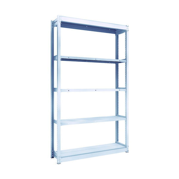 トラスコ中山 TRUSCO TUG型軽中量棚200kg単体 1240X324XH2100 5段 TUG200-74K-5 1台(1個)（直送品）