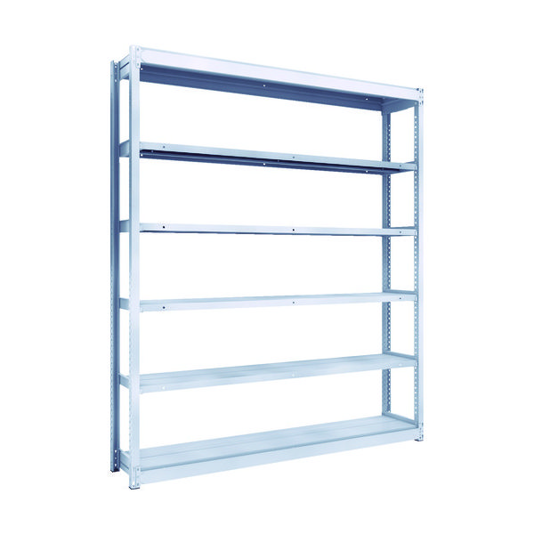 TRUSCO TUG型軽中量ボルトレス棚 200kg 単体型 1840×324×H2100 6段 TUG200-76K-6 1台(1個)（直送品）