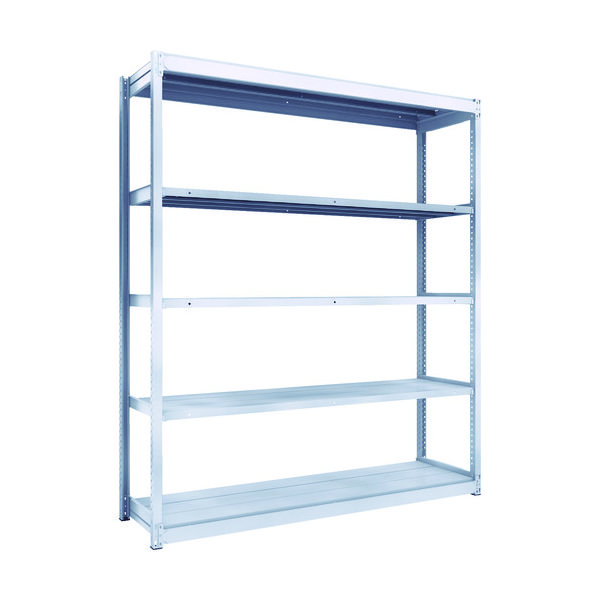 トラスコ中山 TRUSCO TUG型軽中量棚200kg単体 1840X474XH2100 5段 TUG200-76S-5 1台(1個)（直送品）