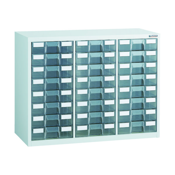 トラスコ中山 TRUSCO カタログケース 深型3列8段 W885X400XH700 LB3C8-W 1台 856-6643（直送品）