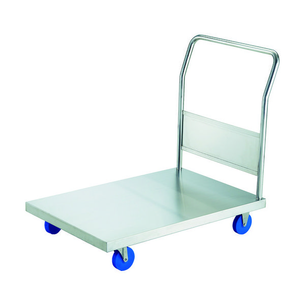 トラスコ中山 TRUSCO オールステンレス台車 120X750 φ100MC AS-1-100MC 1台 859-1117（直送品）