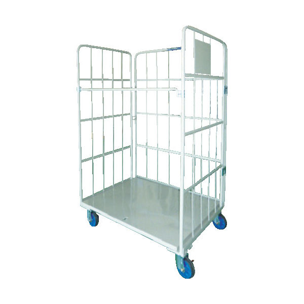 ワコーパレット ワコー 床板スチール製カゴ車 WK-5 1台 467-7307（直送品）