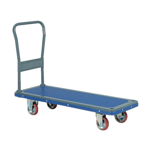 石川製作所 アイケー プレス製運搬車 固定ハンドル・ロングサイズタイプ 均等荷重300kg 402 1台 341-8341（直送品）