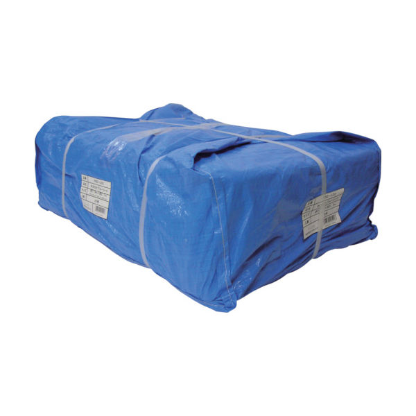 ユタカメイク シート #3000ブルーシート大畳み 1.8m×2.7m (20枚入) PBZ-L02 1箱(20枚) 493-4181（直送品）