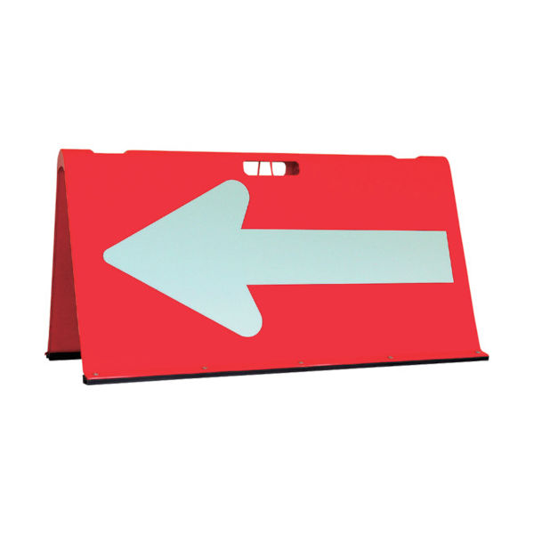 萩原工業 萩原 標示スタンド 方向指示板矢印反射タイプ ABSー1 1台 464-1841（直送品）