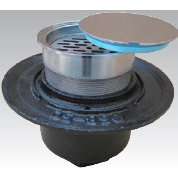 アウス 防水用床排水トラップ掃除口（内部目皿付） D-5B-3CO（直送品 