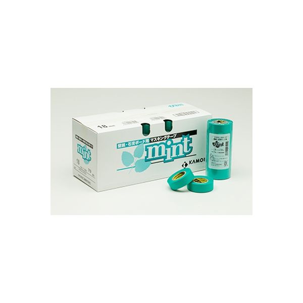 カモ井加工紙 カモイ MINT18-7 マスキングミント 18mm 1パック（7巻）