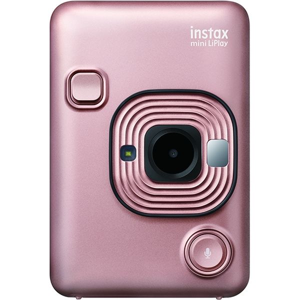 富士フイルム instax mini LiPlay チェキ ブラッシュゴールド INS HM1 ...