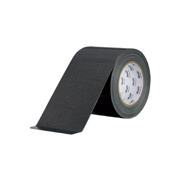 古藤工業 工事用布粘着テープ 黒 100mm×25m No.8002（直送品）