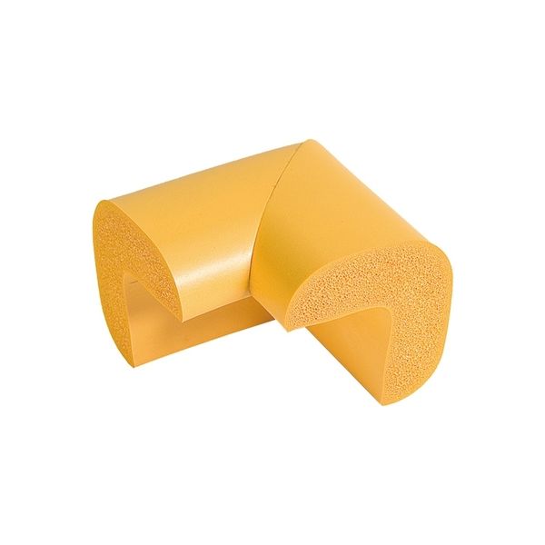 安心クッション L字コーナー 大 黄 4個組 アンシンコーナー ダイ イエロー4コ カーボーイ（直送品）