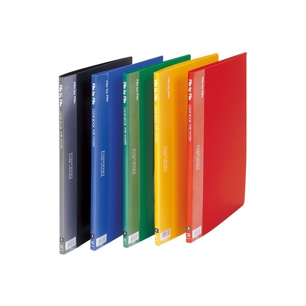 ビュートン クリヤーブック40P A4S イエロー BCB-A4-40Y（直送品）