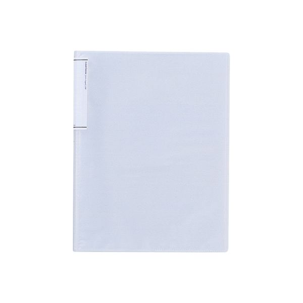 リヒトラブ クリヤーブック 乳白 10冊 N-7111-1-10 1セット（直送品）