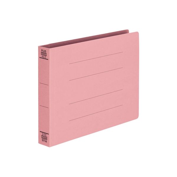 プラス フラットファイル 042NW A5E ピンク 10冊 NO042NW10PK（直送品）