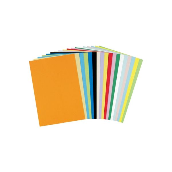 やよいカラー 8ツ切 ふじいろ 100枚 ヤヨイカラー8キリ フジイロ100マイ 北越コーポレーション（直送品）