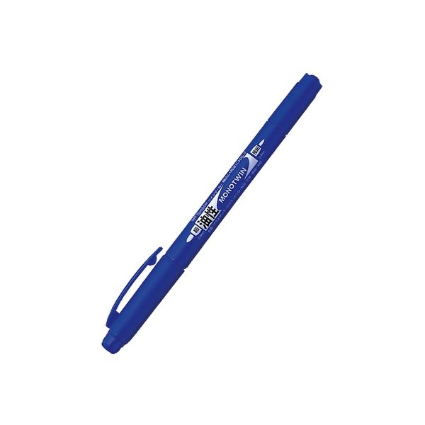 トンボ鉛筆 モノツイン極細 青 10本 OS-TME15-10（直送品）