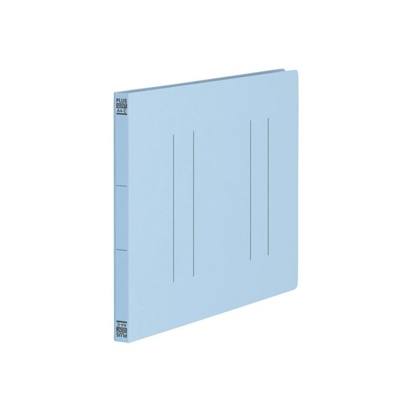 プラス フラットファイル縦罫A4E RBL 10冊 No.022NT（直送品）