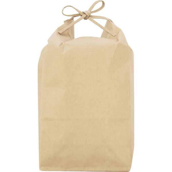 【袋・包装資材（米袋）】マルタカ KH-0802 紐付クラフト 無地 窓無 小袋 1梱包（100枚入）（直送品）