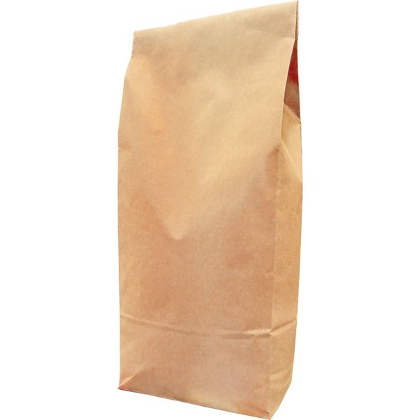 【袋・包装資材（米袋）】マルタカ KHT-811 テープ付クラフト 無地 窓無 5kg 1梱包（100枚入）（直送品）