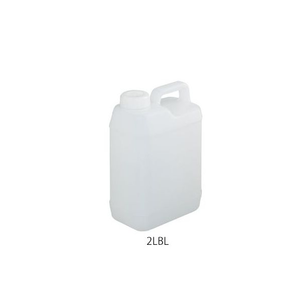 成和化学工業 角型ボトル(フタ・中栓付き) 2L 2LBL 1個 4-366-11（直送品）