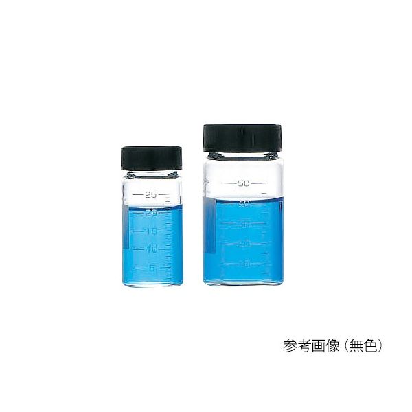 日電理化硝子 目盛付バイアル 標準セット 無色 50mL 5組入 GV-50 206014 1箱（5組） 62-9978-36（直送品） - アスクル