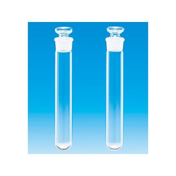 日電理化硝子 共通共栓試験管 標準型 目盛なし 10mL 10本入 KRー16.5 113009 1箱(10本) 62-9986-70（直送品）