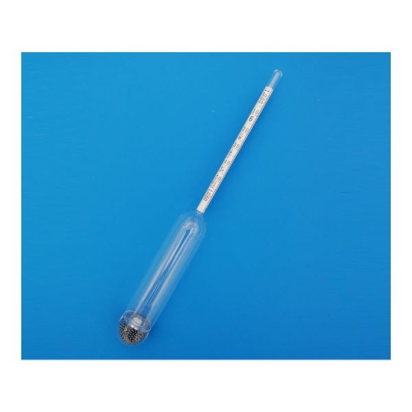 安藤計器製工所 19本組小形精密比重計 1.540~1.600 (0.001) JCSS校正証明書付 S19-15ST-JCSS 1本（直送品）