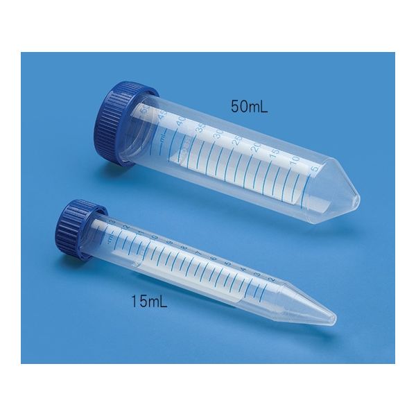 東栄 スピンウィン円錐形沈殿管 PP製 50mL ラック付 500041-RK 1パック(25個) 62-9816-46（直送品）