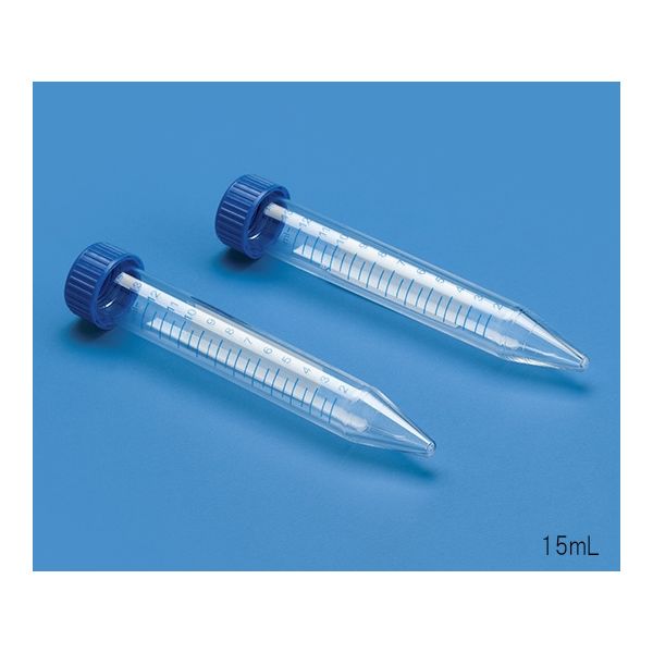 東栄 スピンウィン円錐形沈殿管 PS製 15mL(滅菌済) 546010 1パック(25個) 62-9816-56（直送品）