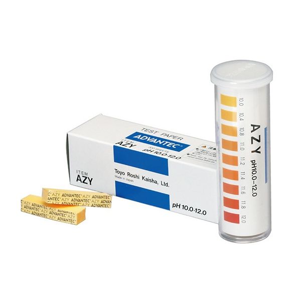 アドバンテック東洋（ADVANTEC） pH試験紙 瓶入りタイプ AZY 08001120 1箱（300枚） 63-1236-92（直送品）
