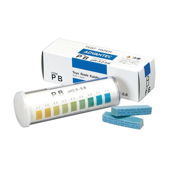 アドバンテック東洋（ADVANTEC） pH試験紙 瓶入りタイプ PB 08001040 1箱（200枚） 63-1236-90（直送品）