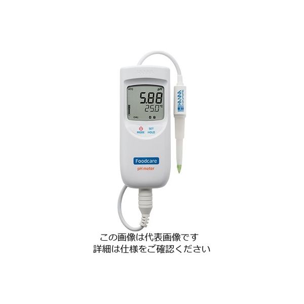 ハンナ インスツルメンツ・ジャパン 乳製品・半固形食品用pH/°C計 HI